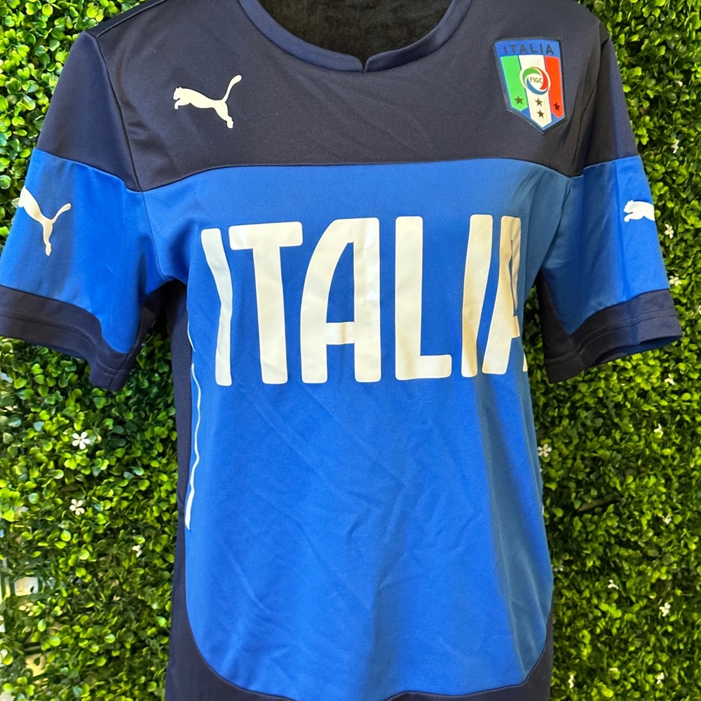 Puma Cool Cell FGIC Italy Italia Footbal Soccer Shirt